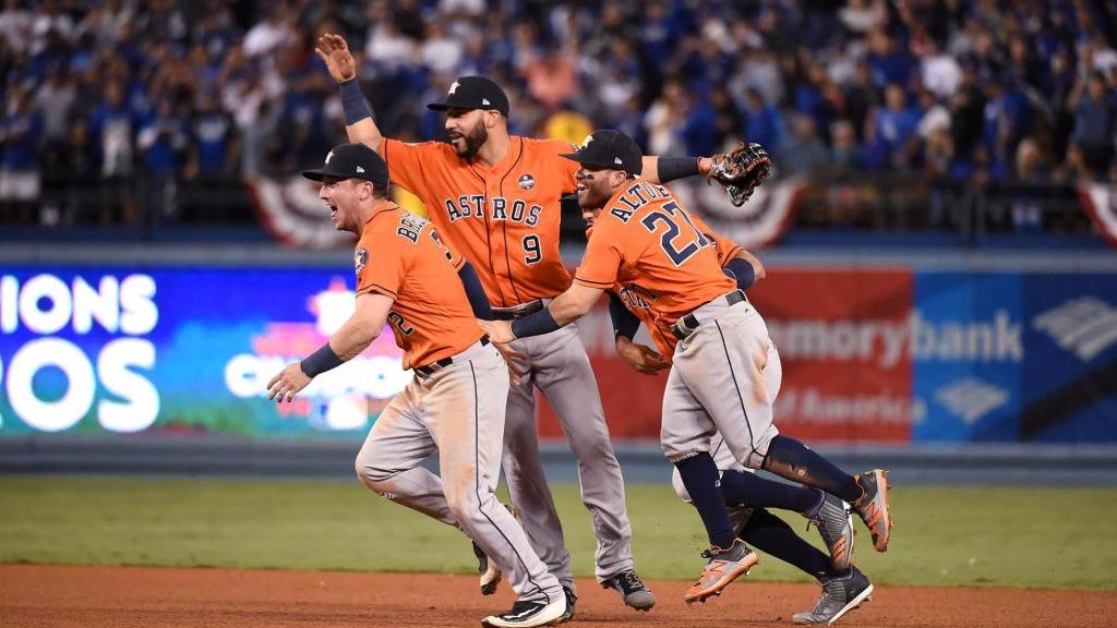Astros complete stunning rise and win first World Series over Dodgers