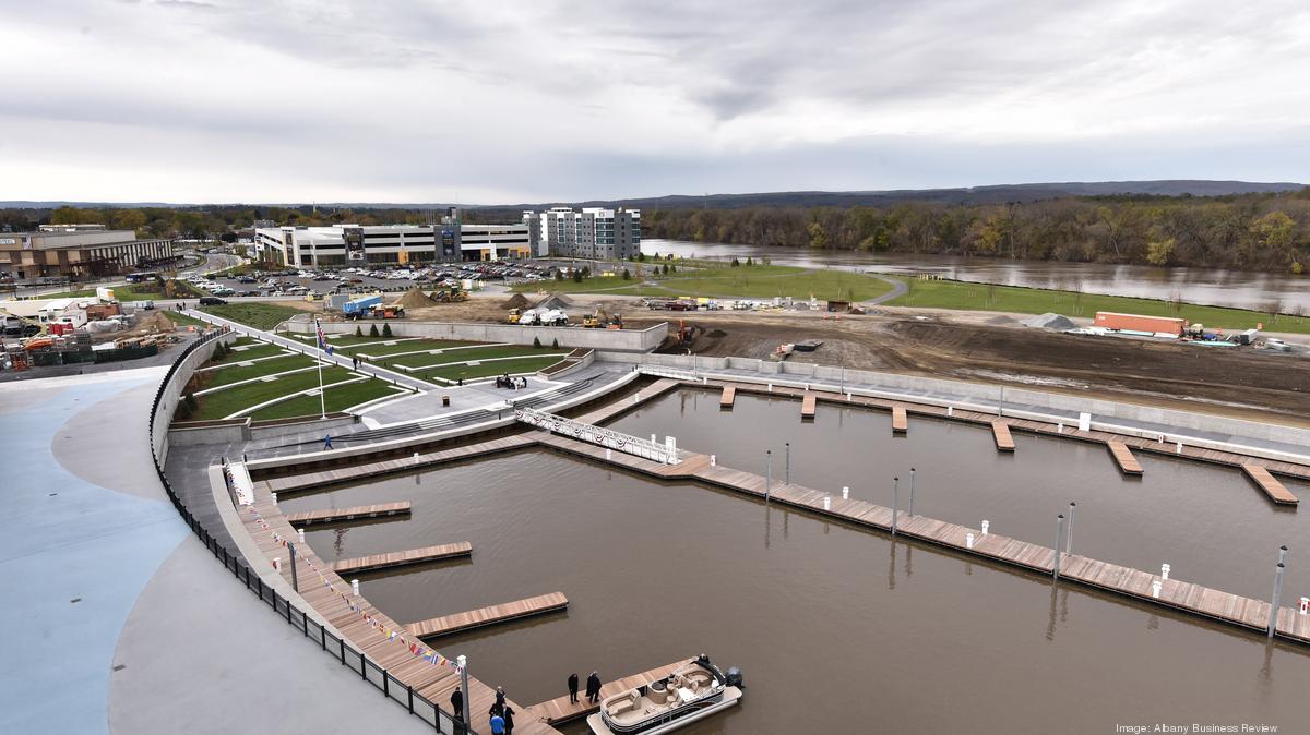 Kayak rental company opening service at Mohawk Harbor in Schenectady