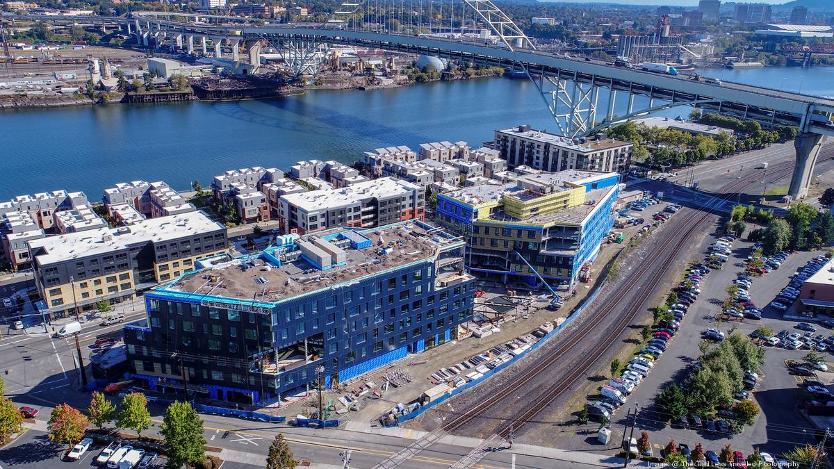 One of Portland's largest new office projects lands its first two tenants Portland Business