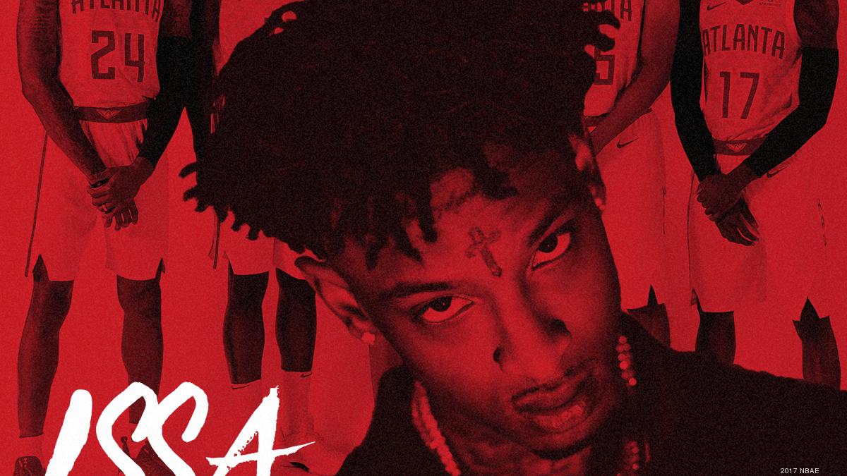 Hawks add Atlanta rapper 21 Savage for November halftime show, post-game  concert - Atlanta Business Chronicle