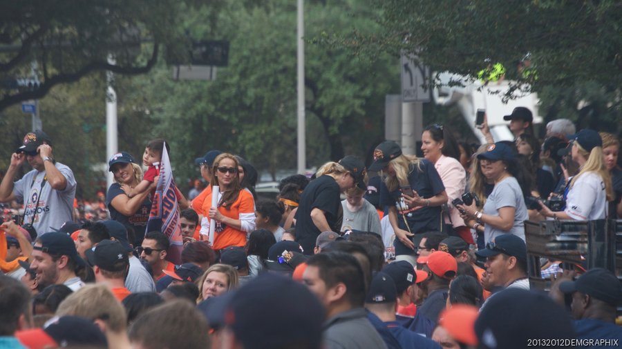 Astros Parade Today at Noon