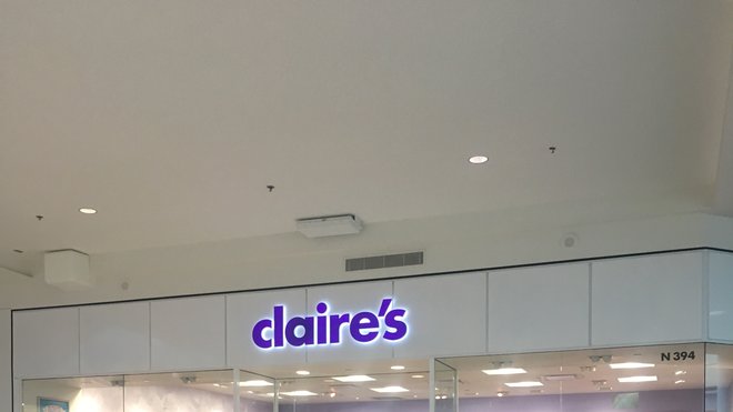 claire's Your Store Mall Of America. Blaomington Frontal. Lobe