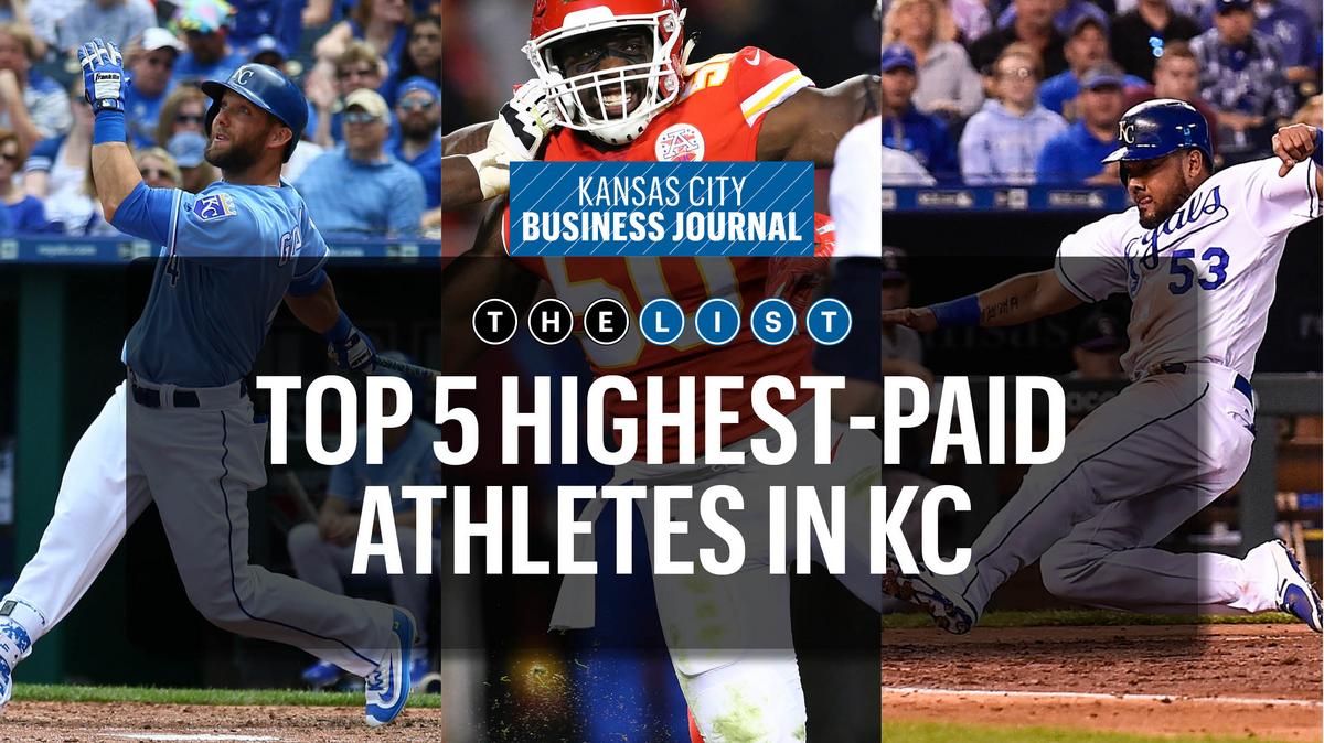 Here are KC's highestpaid athletes Kansas City Business Journal