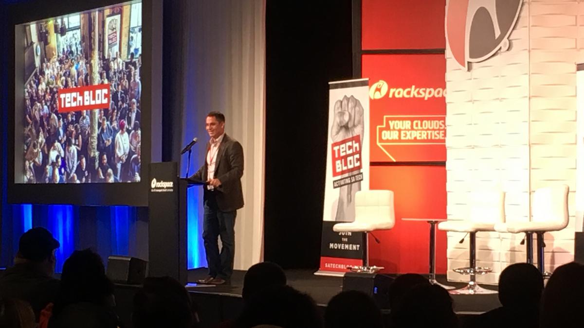 New Rackspace Hosting Inc. CEO nods to future at Tech Bloc rally in San