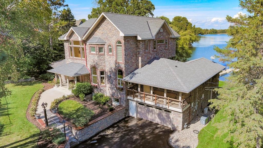 French-style home on Minnesota's Lake Johanna is on the market for $1.3 ...