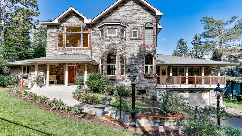 Frenchstyle home on Minnesota's Lake Johanna is on the market for 1.3