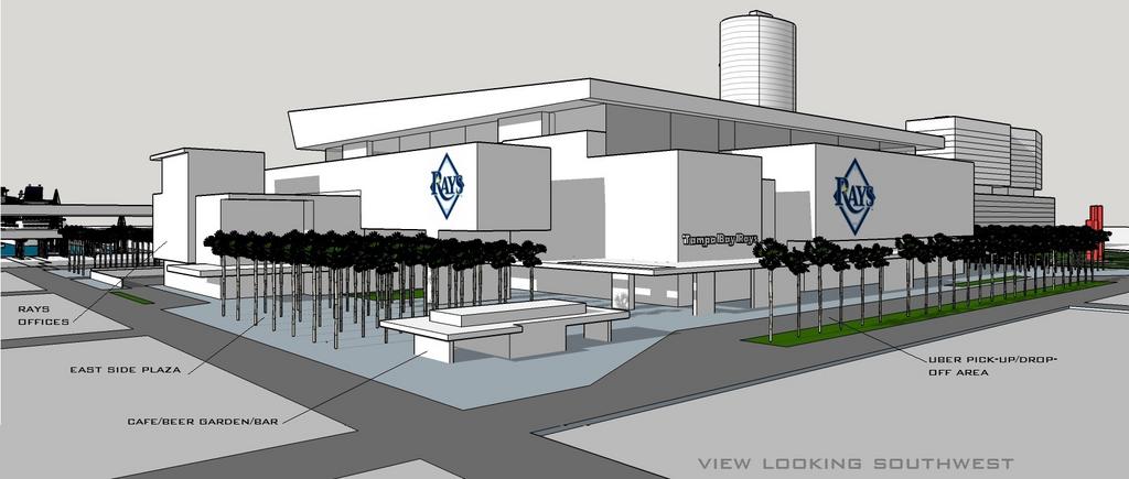 Here's what an Ybor City Rays stadium could look like - Tampa Bay Business  Journal