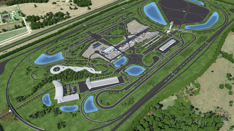 Suntrax Reveals New Images Of Polk County S Test Track For Self Suntrax A Long Term Partnership Between The Florida Department Of Transportation S Turnpike