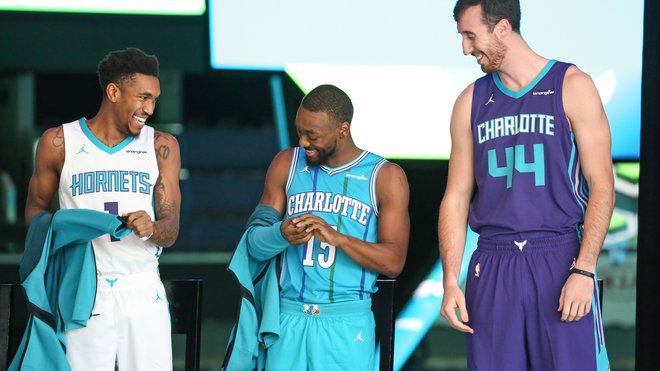 Hornets jersey ad locked up through 2023 - Charlotte Business Journal