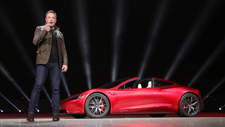 Tesla CEO Elon Musk and Prada boss among world's most-searched