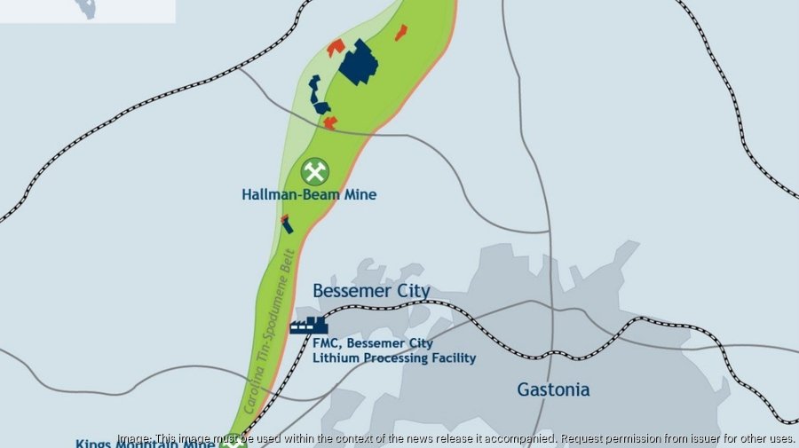 Mining company to start drilling Gaston County sites for lithium
