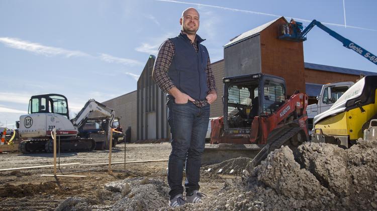 Matthew Mabie, owner of Knoebel Construction