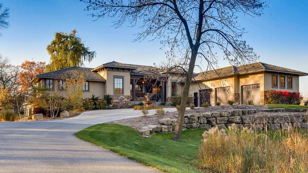 Private gated estate on Lake Grays Bay in Wayzata for sale