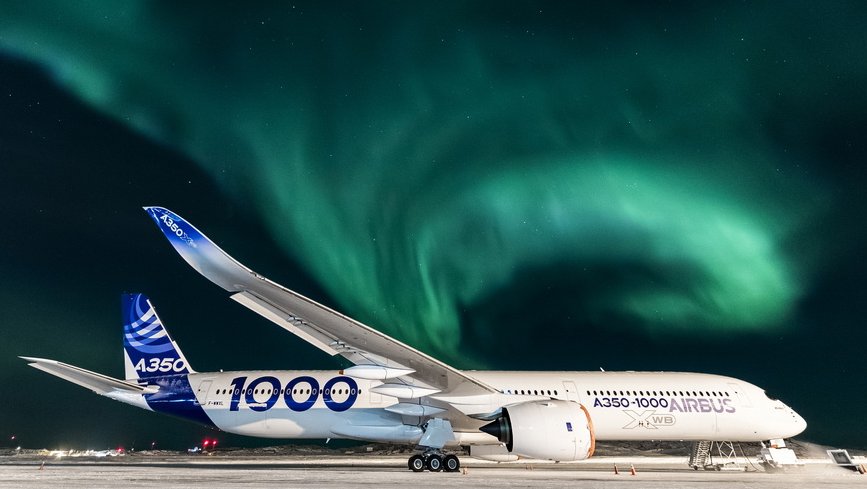 A350 1000 cold weather tests-