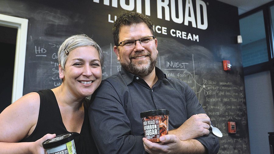 ice cream founders Keith and Nicki Schroeder leave company