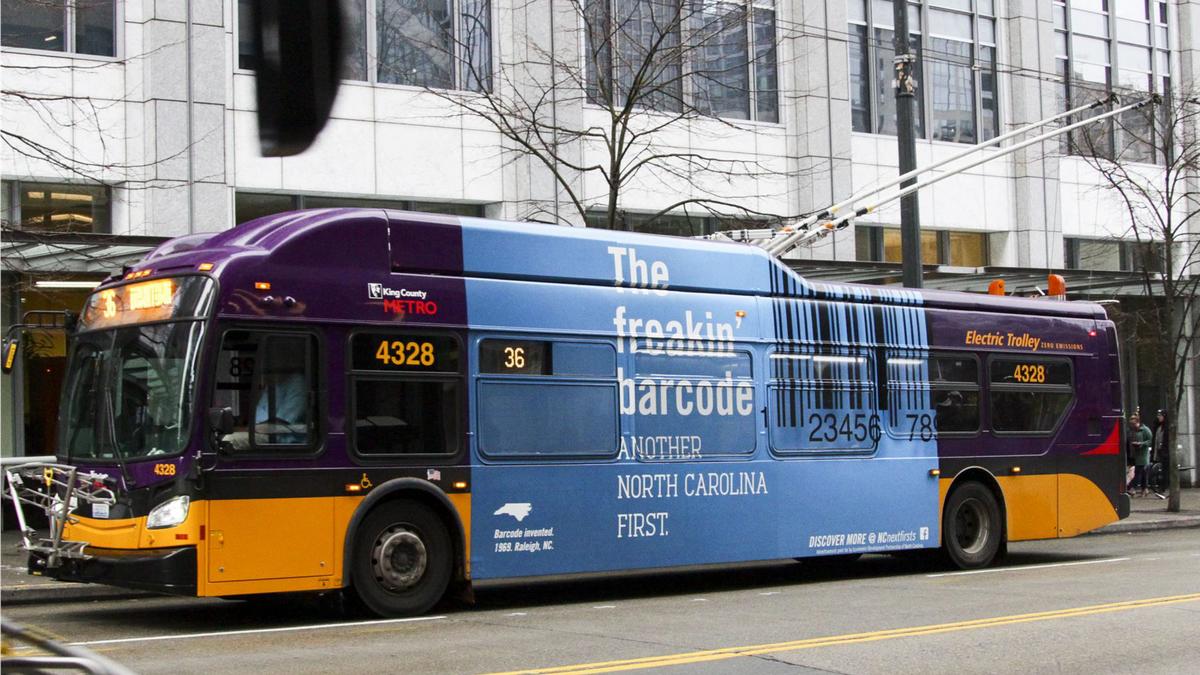 N.C. puts the pitch for Amazon HQ2 on Seattle buses - Charlotte ...