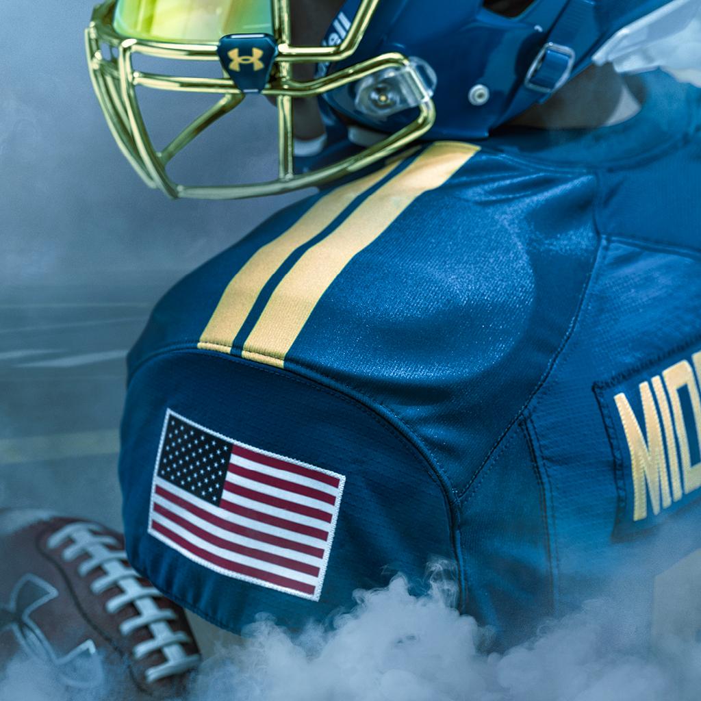 Navy and Under Armour unveil the 2020 Army-Navy uniform that celebrates 175  years of the United States Naval Academy - Naval Academy Athletics