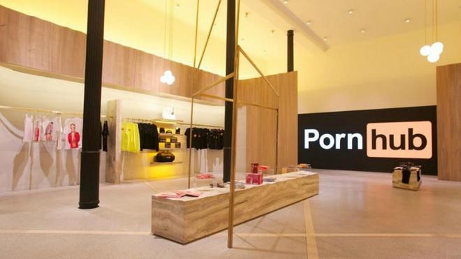 A PornHub pop up shop has opened in SoHo New York Business Journal