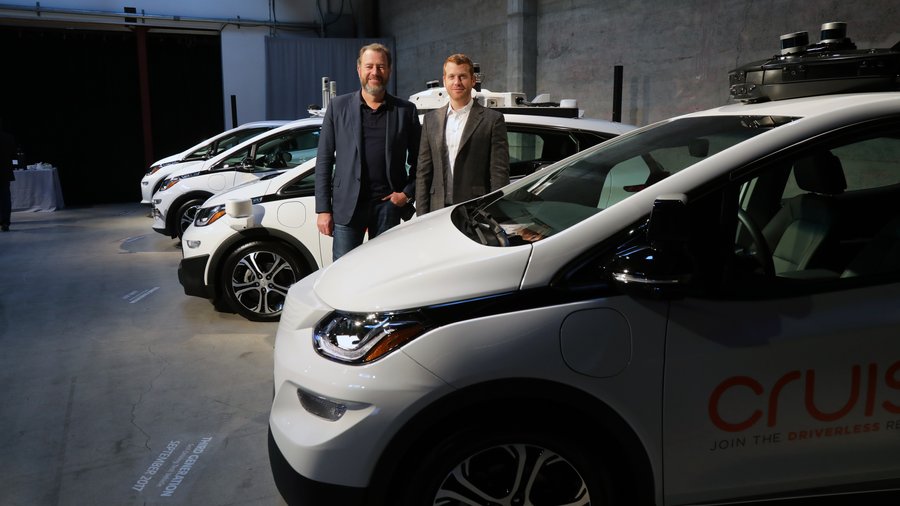 GM unveils its driverless cars, aiming to lead the pack Austin