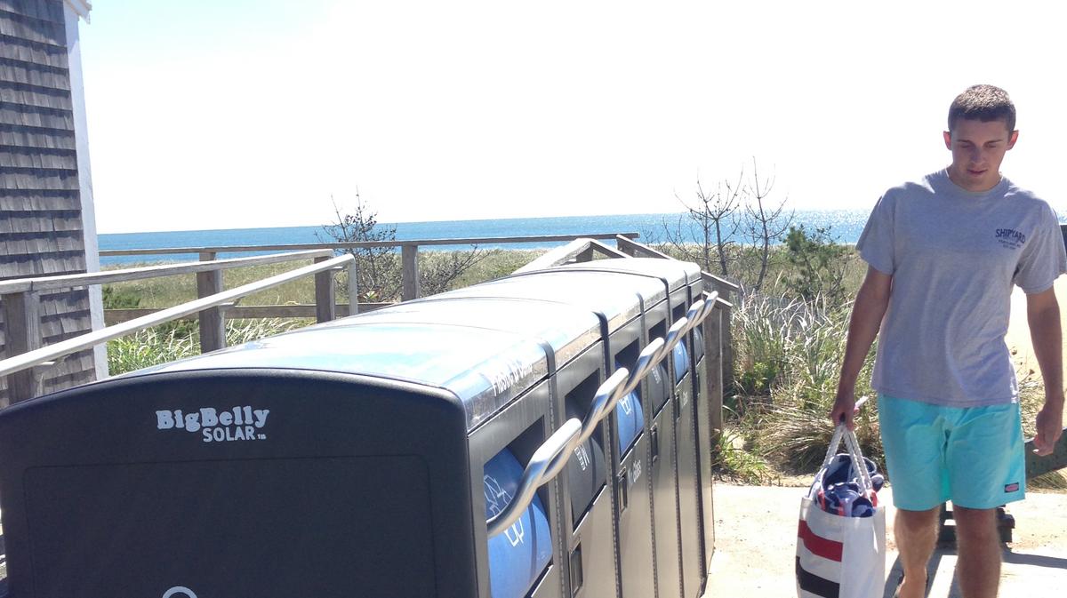 Atlanta invests in solarpowered recycling bins Atlanta Business Chronicle