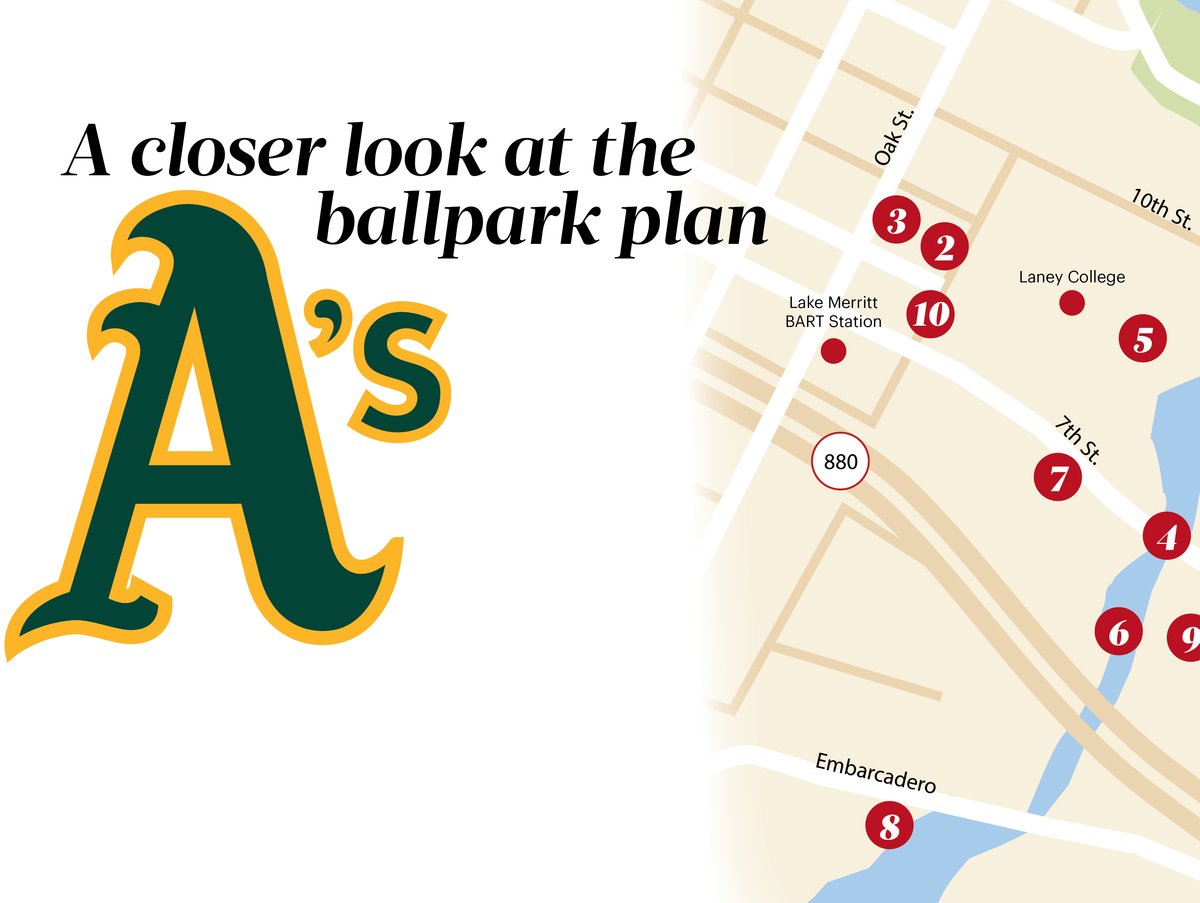 Oakland Coliseum Ballpark Map