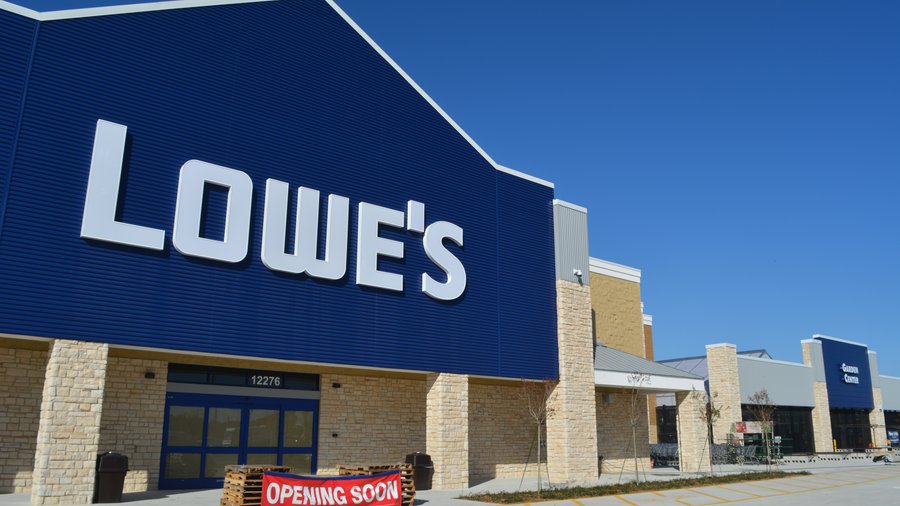 Lowes Hiring Outdoor Sidewalk Sign – Fixtures Close Up