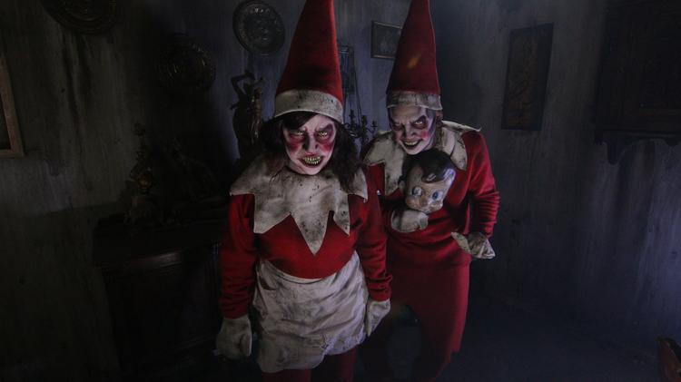 Check Out This Christmas Themed Haunted House If You Dare