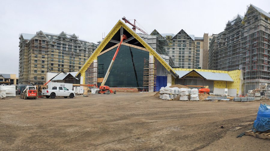 Gaylord Rockies hotel construction is 70 complete; here's a look
