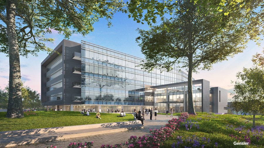 Corning Optical Communications HQ tops out - Charlotte Business Journal