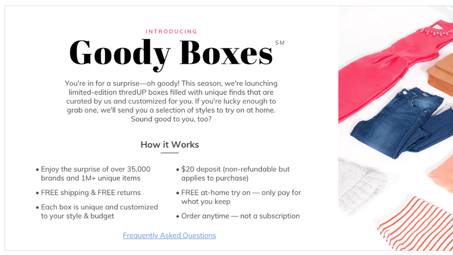 San Franciscobased ThredUp narrows in on Stitch Fix (NASDAQ SFIX