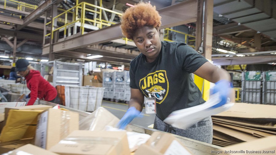 Inside look USPS' Jacksonville center during the holiday season