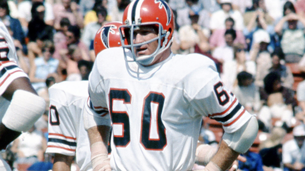 1967 Atlanta Falcons Football Player Tommy Nobis At Practice Press Photo