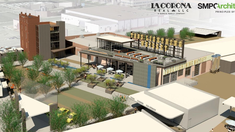 Garcia Family planning Taos Lightning Whiskey facility for Downtown