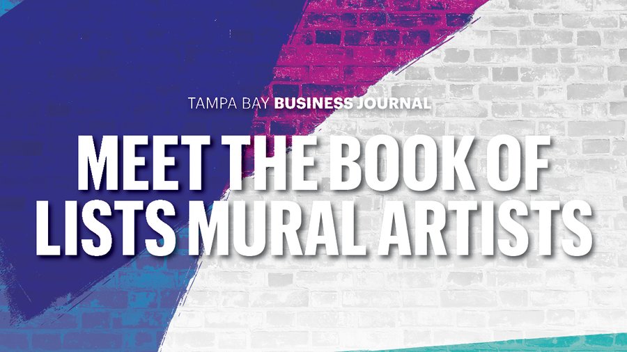Tampa Bay area artists' murals featured in the 2017-18 Book of 
