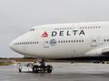 Boeing 747 Delta farewell in Everett