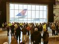 Boeing Delta 747 farewell in Everett