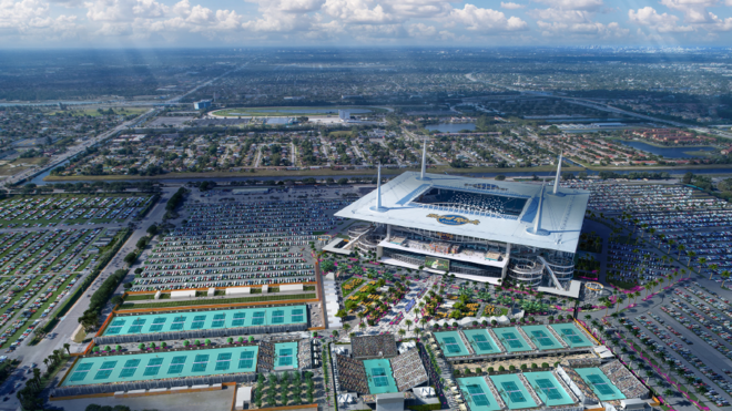 Latest Hard Rock Stadium renovations improve amenities, parking