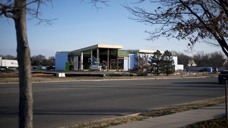 Kansas Medical Center is constructing a 10,000-square-foot health care facility near the northeast corner of 21st Street North and Webb Road.
