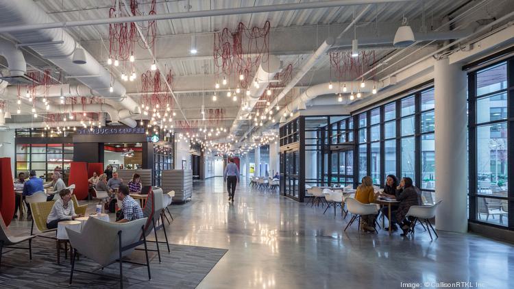 Five Workplace Design Trends To Watch In 2018 Baltimore!    Business - a peek inside the american greetings office outside of clev!   eland ohio jennifer barnes was