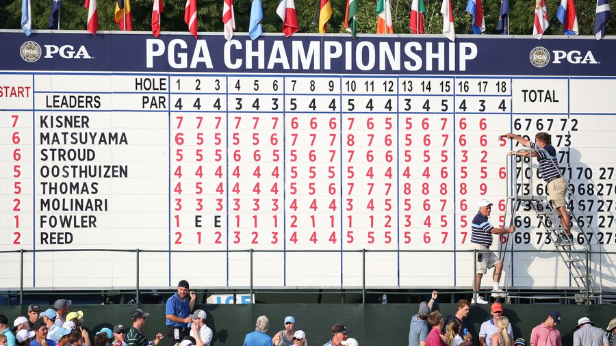 PGA Championship 2018: The leader board from the last time