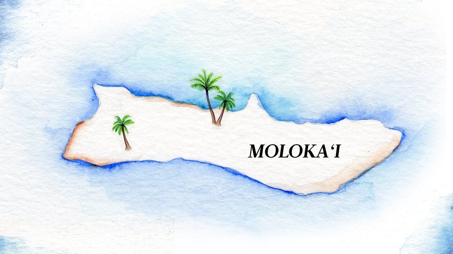Molokai Map*900xx1600 900 0 232 