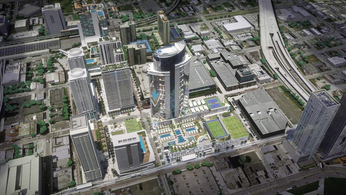 Permits Issued For Another 40-Story Tower At Miami Worldcenter In Park  West, Downtown Miami - Florida YIMBY