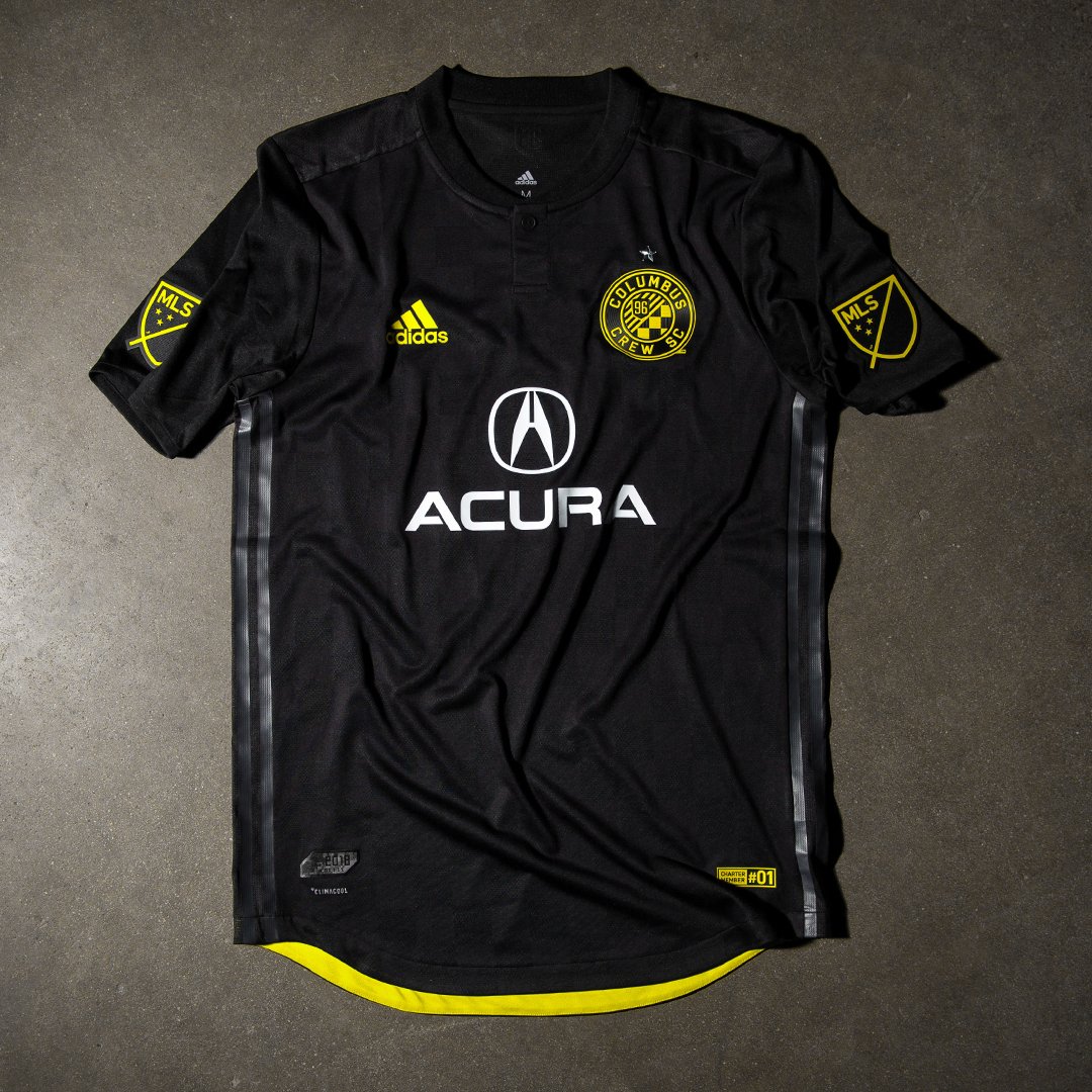 Columbus Crew unveil their new black jersey for the 2023 MLS season