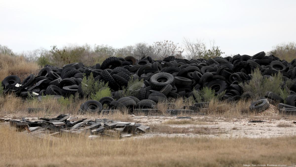 San Antonio's South Side tire disposal site to be cleared after purchase by Copart Inc. San
