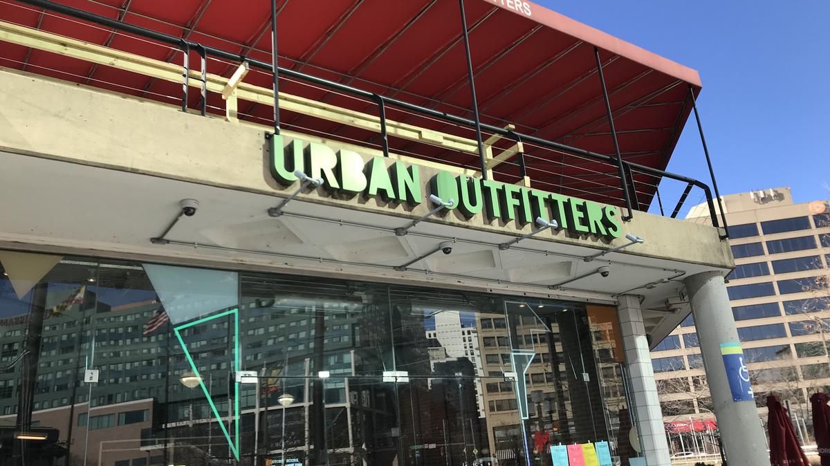 Urban Outfitters closing at Harborplace Light Street Pavilion Baltimore Business Journal