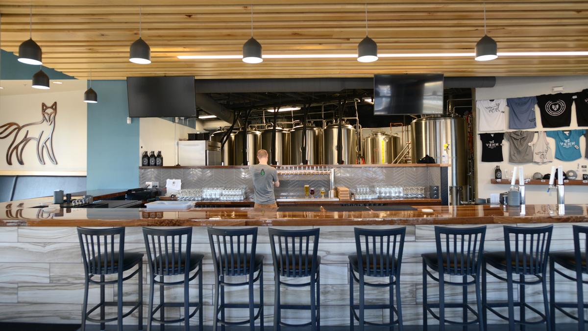 Venn Brewing, a South Minneapolis brewery below an apartment complex