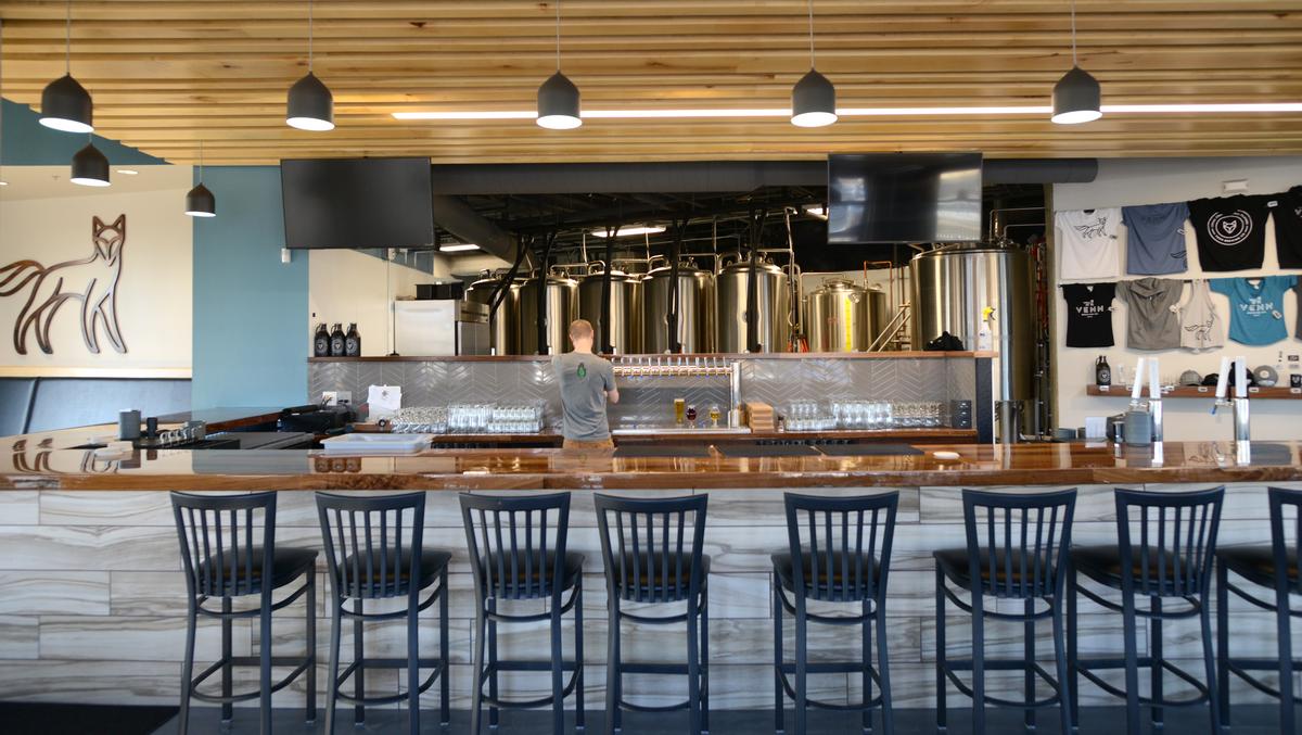 Venn Brewing, a South Minneapolis brewery below an apartment complex