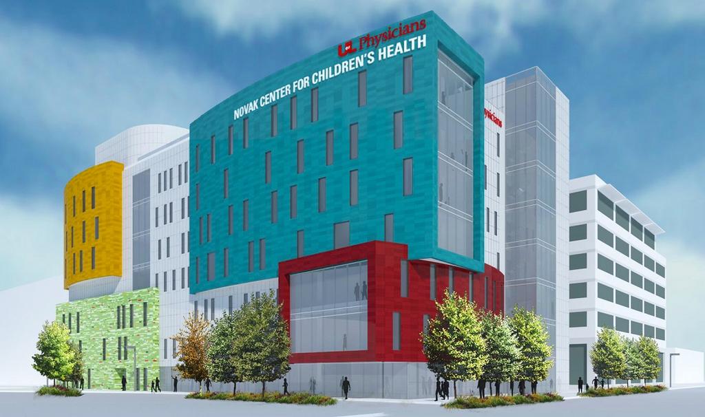 University of Louisville - Pediatric Medical Office Building, Novak Center  - Healthcare Snapshots