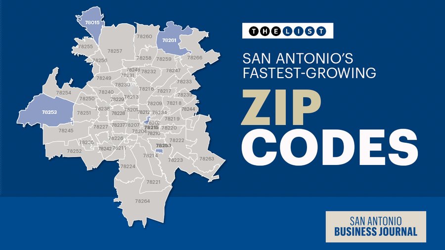 Fastest-growing San Antonio area ZIP codes show widespread growth - San