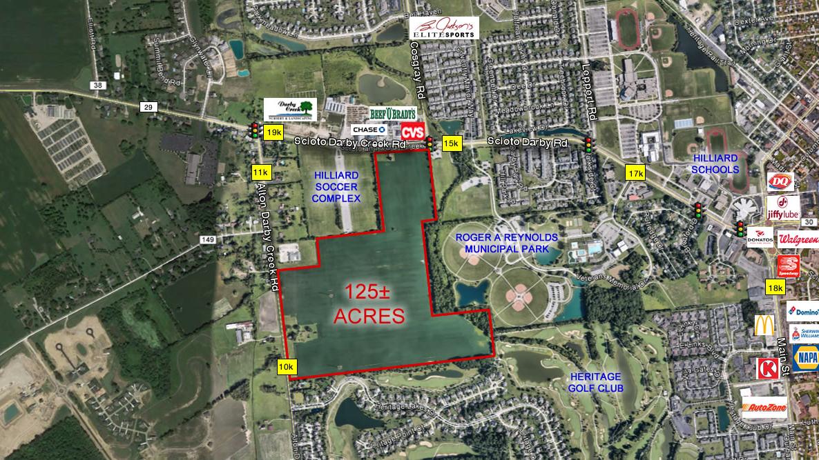 125 acres of land for sale in Hilliard Columbus Business First